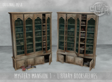 -DRD- Mystery Mansion 1 - Library Bookshelves