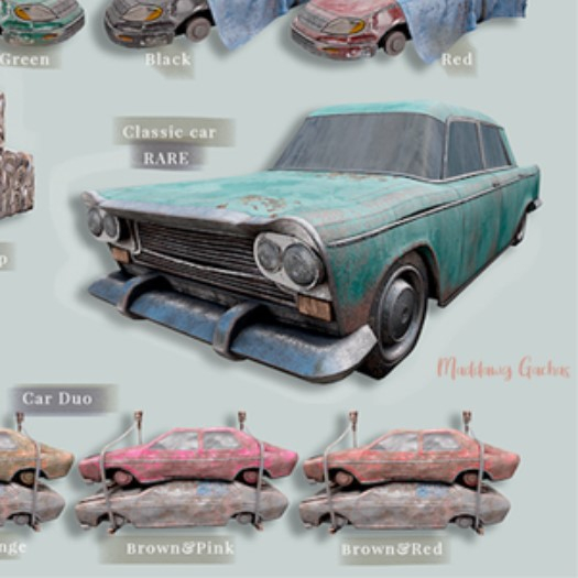 MINIMAL - Junkyard Classic Car RARE