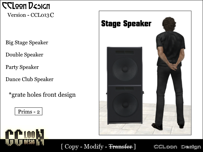 CCL Design - Stage Speaker CL013C