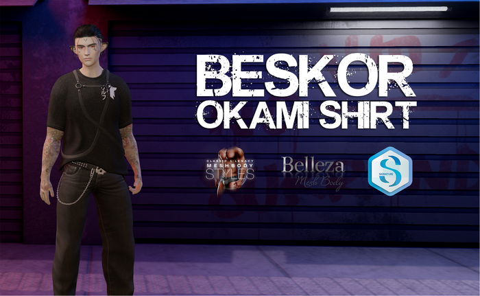 .:BK:. Okami Shirt *FatPack