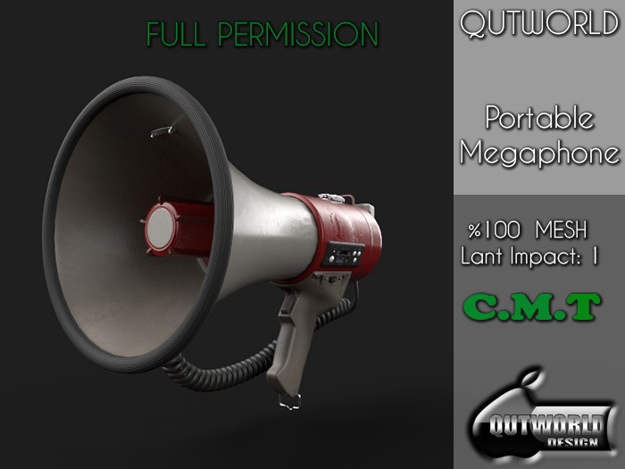 .::QUTWORLD Portable Megaphone::.FP