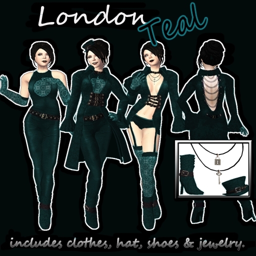 ~:evldva:~ London- Teal