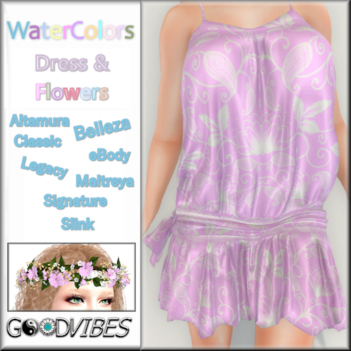 GoodVibes WaterColors Bubblegum