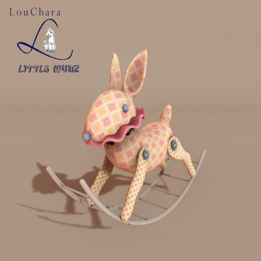 LouChara Little Wunz Bunny Rocker  