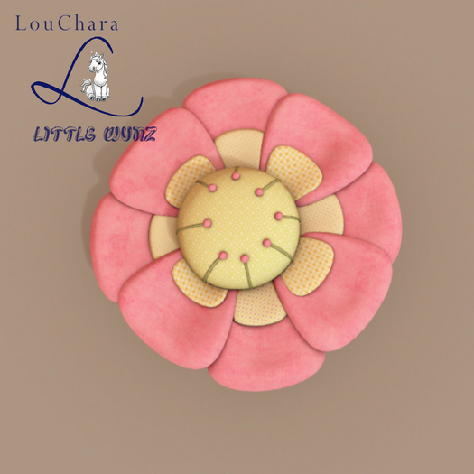 LouChara Little Wunz Petal Floor Pillow