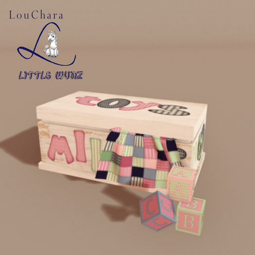 LouChara Little Wunz Toy Box 