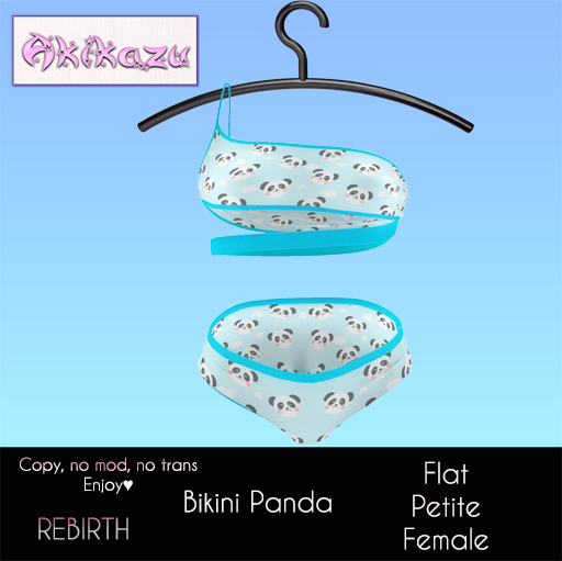 Akikazu Bikini Panda  Rebirth  [Add and Clic]