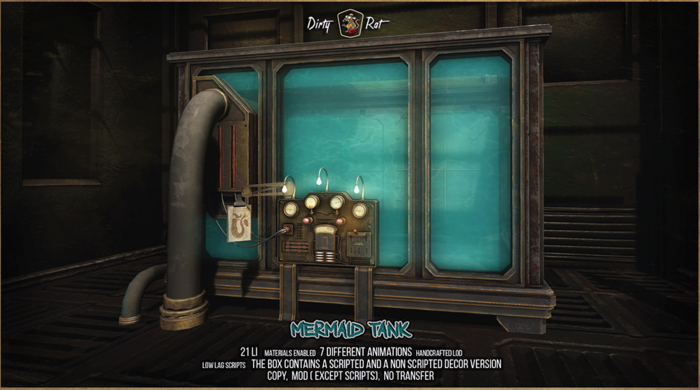 Dirty Rat - Mermaid Tank