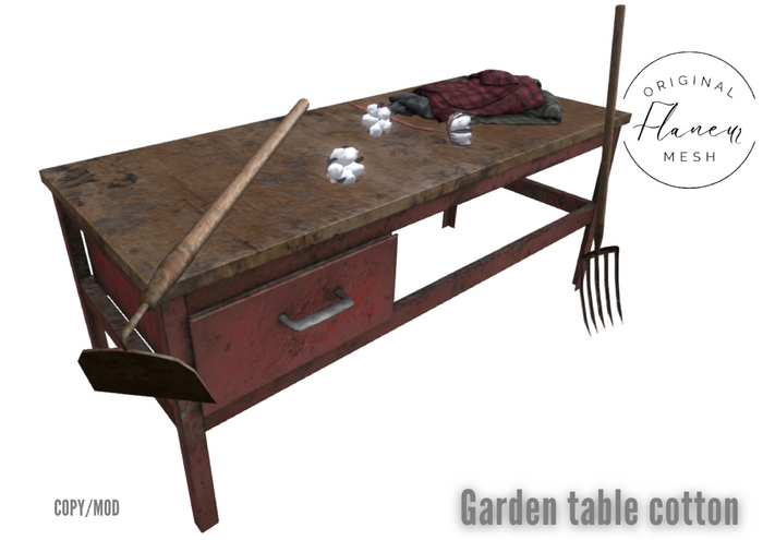 [Flaneur] - Garden table cotton
