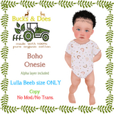 [Bucks & Does] - Boho Onesie Lullabeebs