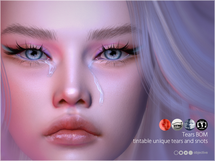 objective / Tears_BOM for Lelutka Evo, Catwa, Genus heads