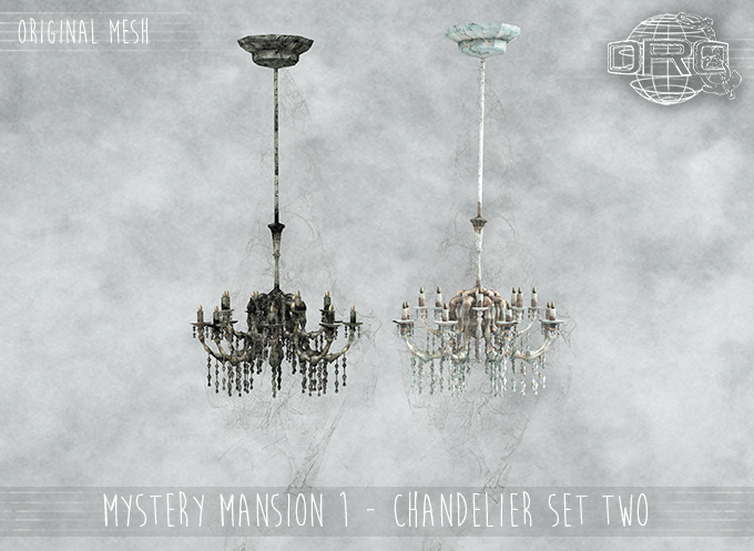 -DRD- Mystery Mansion 1 - Chandelier Set Two