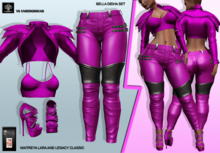 **BELLA DIDHA PINK ROCK STAR STYLE COMPLET OUTFIT** (WEAR)