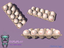 OhMyMesh! Chicken Eggs - Full Perm Mesh