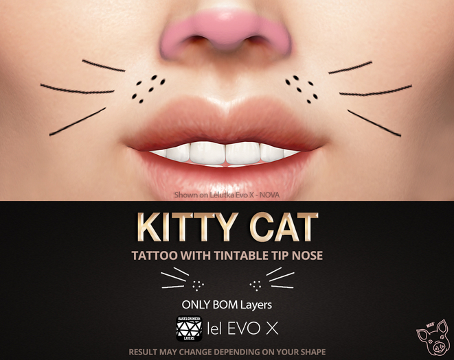 Mad' - Kitty Cat [BOM Tattoo]