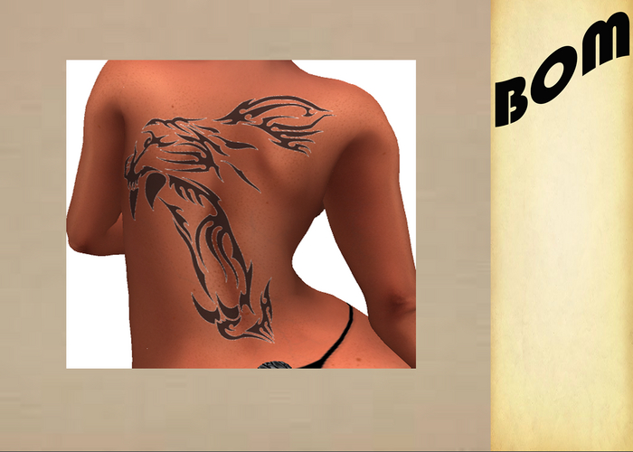 TATTOO BOM, LEON, TATTOO, ESPALDA