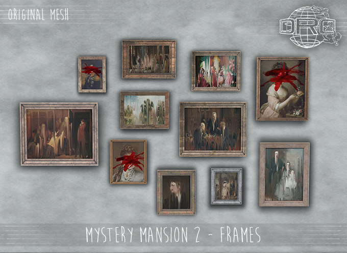 -DRD- Mystery Mansion 2 - Frames