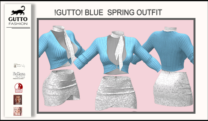 !GUTTO! BLUE SPRING OUTFIT