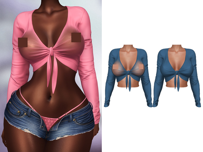 Mossu - Reese Top - Blue 