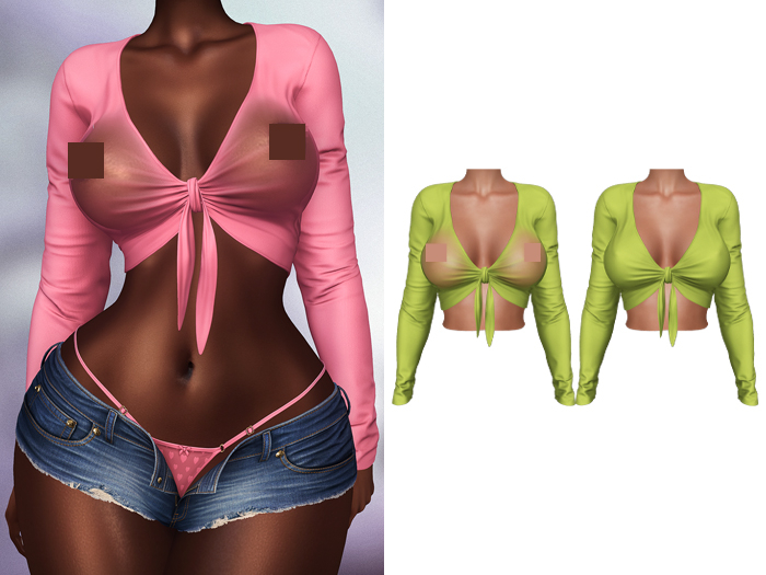 Mossu - Reese Top - Lime
