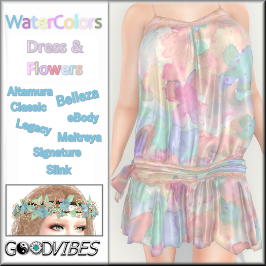 GoodVibes WaterColors Sherbert 