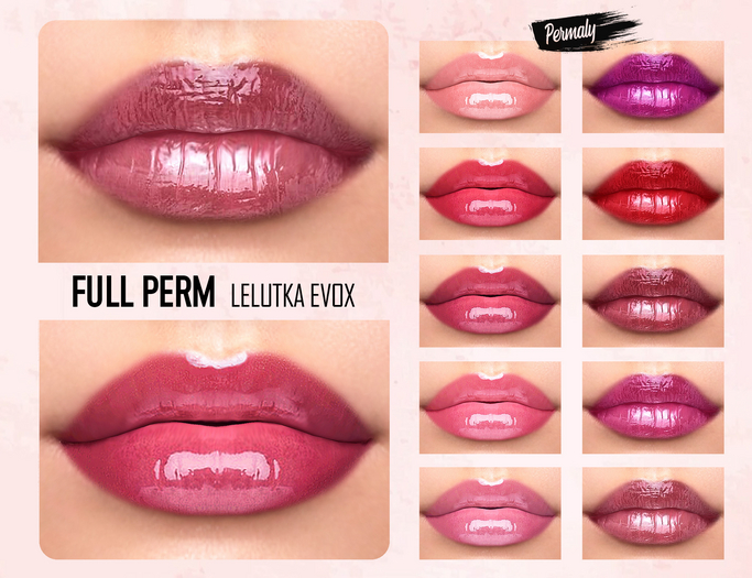 LELUTKA EVOX FULL PERM LIPS #30 DEMO