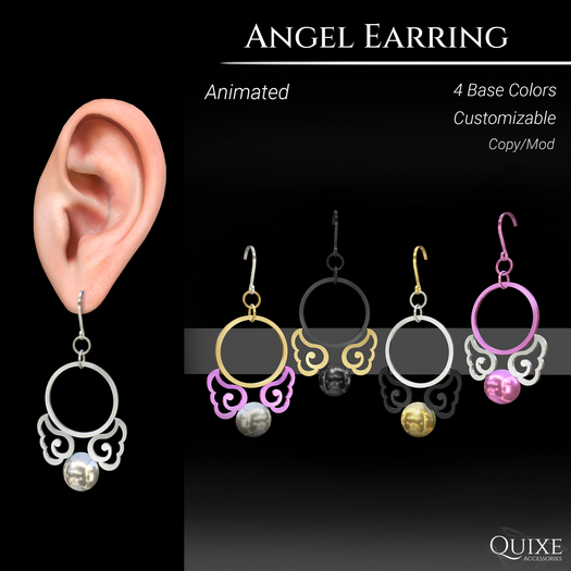 QUIXE - Angel Earring