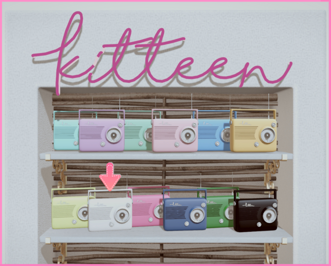 KITTEEN // Poppy Radio WHITE