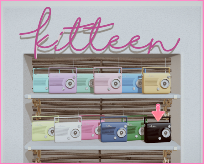 KITTEEN // Poppy Radio BLACK