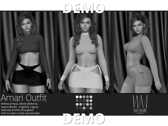 [WellMade] Amari Outfit DEMO