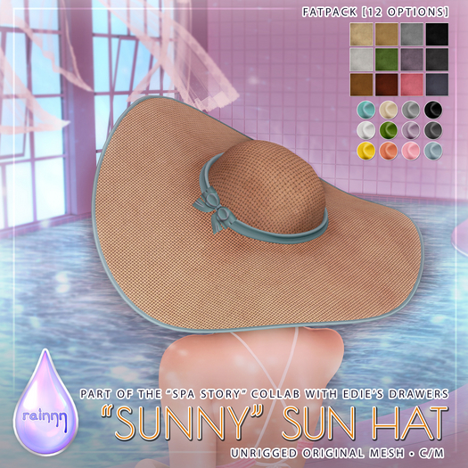 rainnn - Sunny Sun Hat [FATPACK]