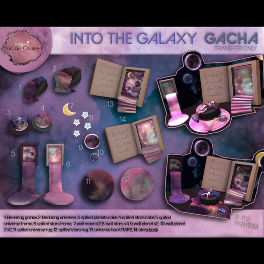 {BB} into the galaxy . book stars  [BOXED]
