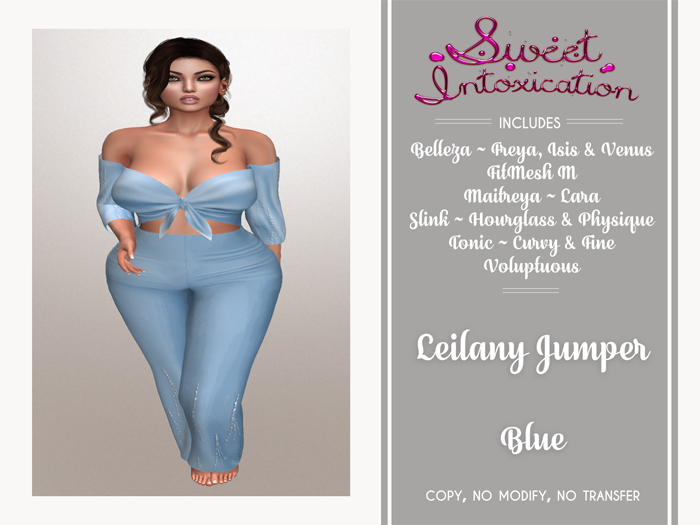 ::Sweet Intoxication:: Leilany Jumper - Blue