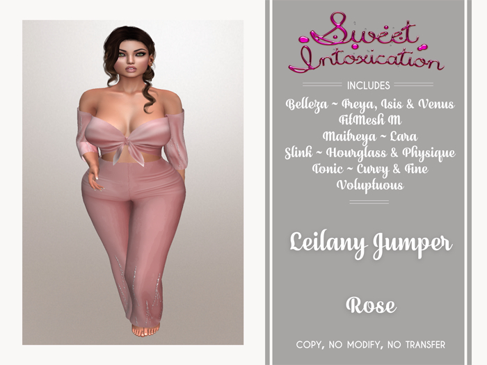 ::Sweet Intoxication:: Leilany Jumper - Rose