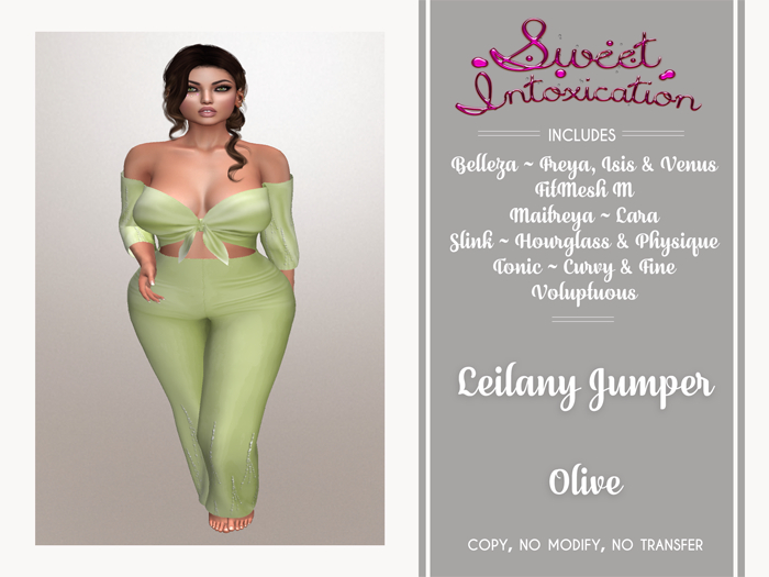 ::Sweet Intoxication:: Leilany Jumper - Olive