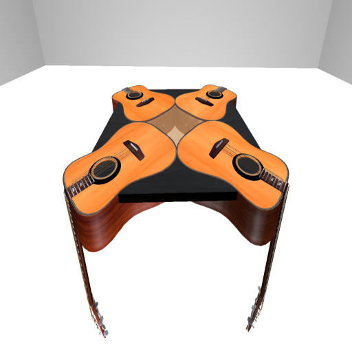 Guitar Table Square
