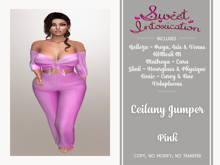 ::Sweet Intoxication:: Leilany Jumper - Pink