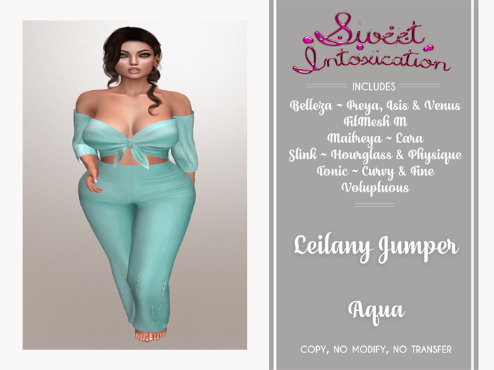 ::Sweet Intoxication:: Leilany Jumper - Aqua