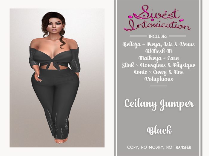 ::Sweet Intoxication:: Leilany Jumper - Black