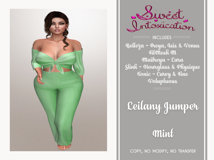 ::Sweet Intoxication:: Leilany Jumper - Mint