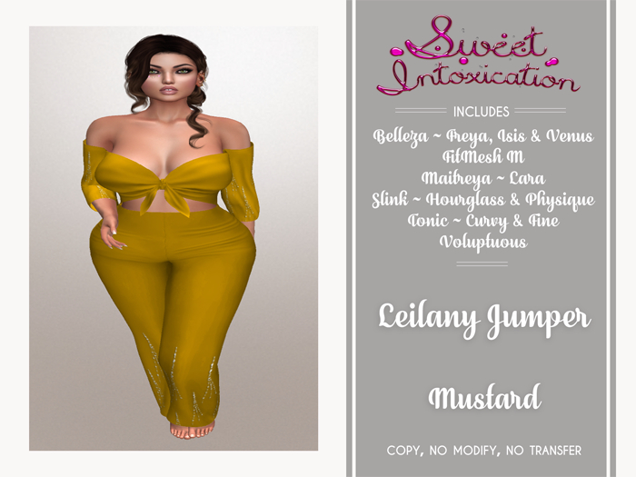 ::Sweet Intoxication:: Leilany Jumper - Mustard
