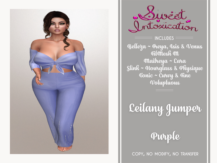 ::Sweet Intoxication:: Leilany Jumper - Purple