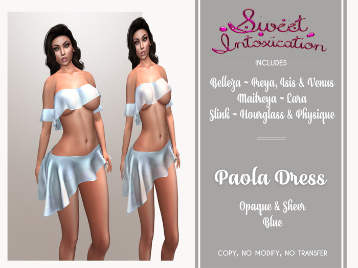 ::Sweet Intoxication:: Paola Dress - Blue