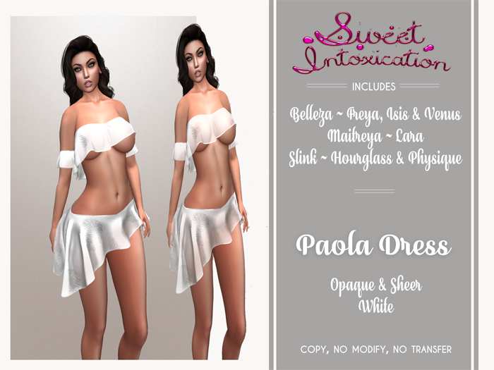 ::Sweet Intoxication:: Paola Dress - White