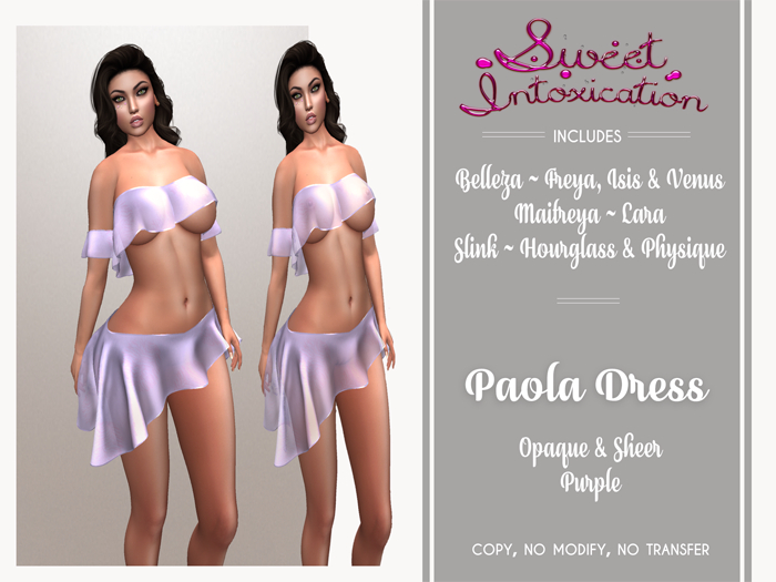::Sweet Intoxication:: Paola Dress - Purple
