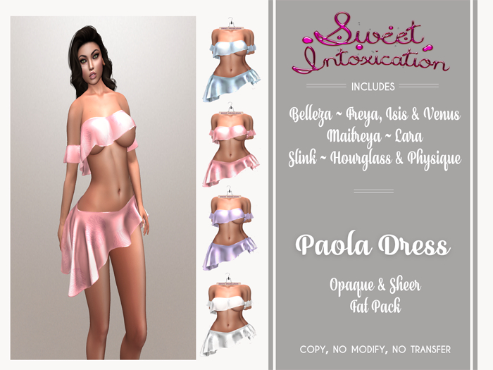 ::Sweet Intoxication:: Paola Dress - Fat Pack