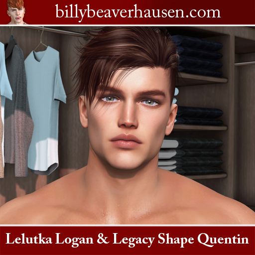 Lelutka Logan & Legacy Meshbody Shape Quentin