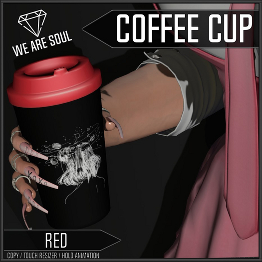 WeAreSoul - Coffee Cup - Red