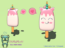 OhMyMesh! Unicorn Ice Cream - Full Perm Mesh