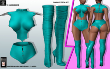 **CHARLIZE TEON SEA POST APOCALYPSE STYLE COMPLET OUTFIT**